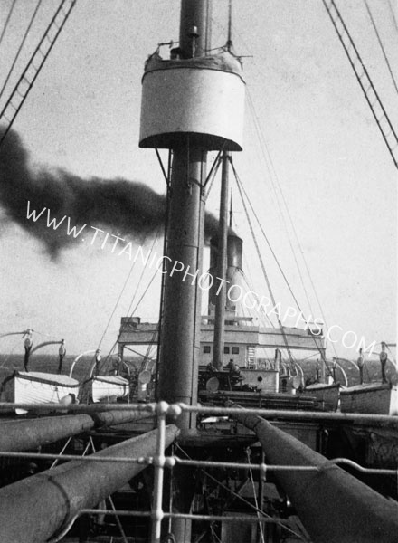 A lookout on duty in the crow's nest - Titanic Buy Pictures