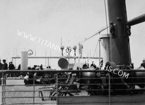 Oceanic, Poop Deck and Docking Bridge, At Sea, 12 May 1909. - Titanic Buy  Pictures